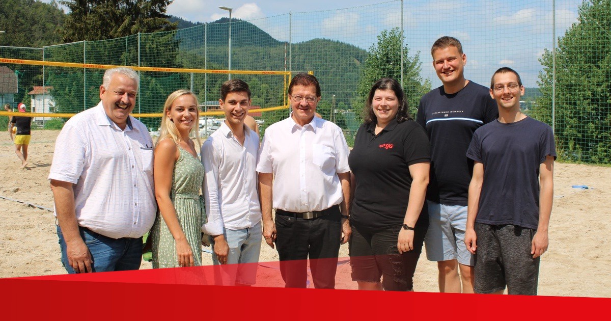 Zweites Beachvolleyball-Turnier der SJG am Klopeiner See